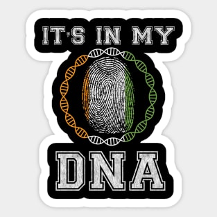 Ivory Coast  It's In My DNA - Gift for Ivorian From Ivory Coast Sticker